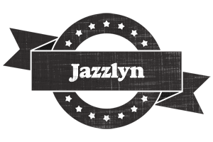 Jazzlyn grunge logo