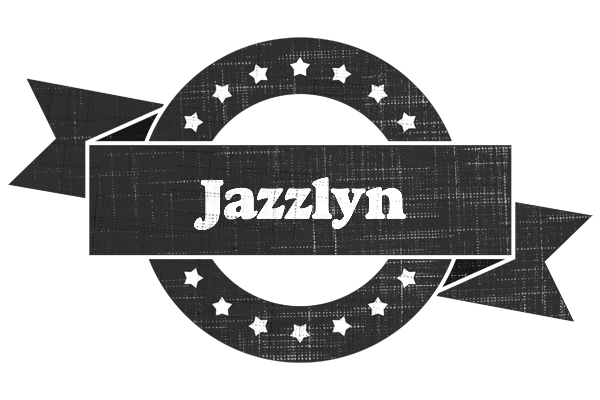 Jazzlyn grunge logo