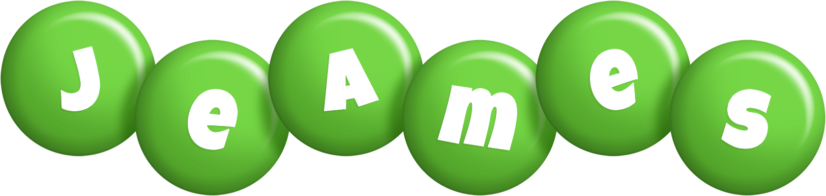 Jeames candy-green logo