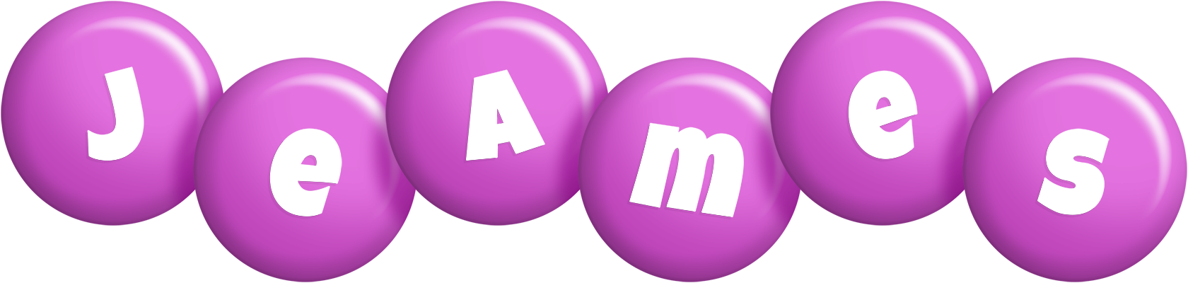 Jeames candy-purple logo