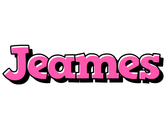 Jeames girlish logo