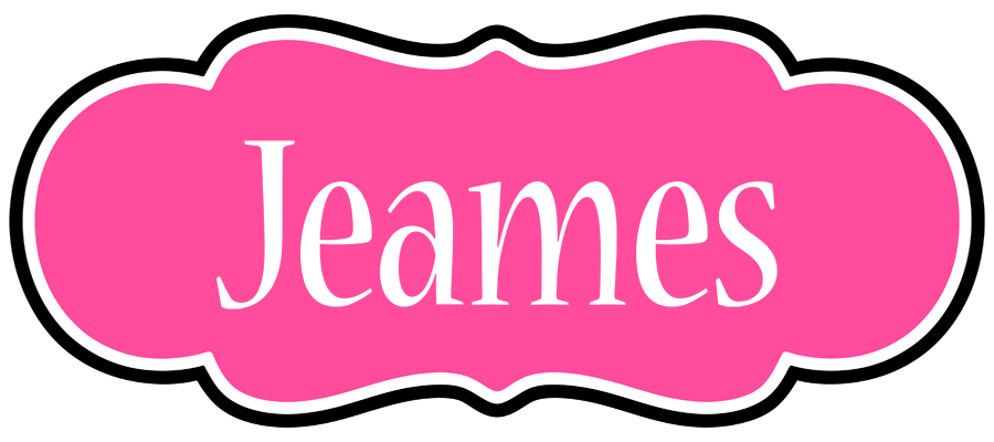 Jeames invitation logo