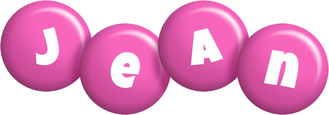 Jean candy-pink logo