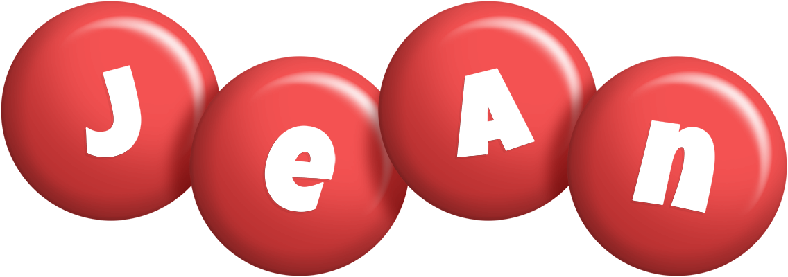 Jean candy-red logo
