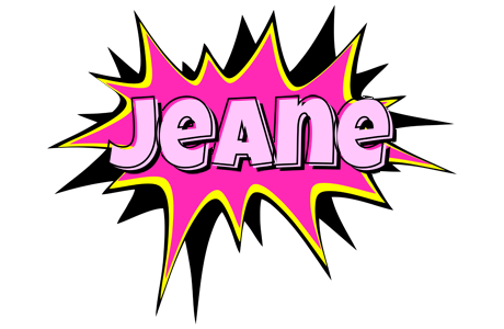 Jeane badabing logo