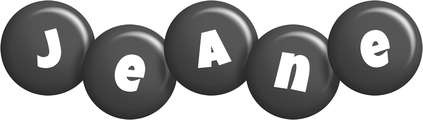 Jeane candy-black logo