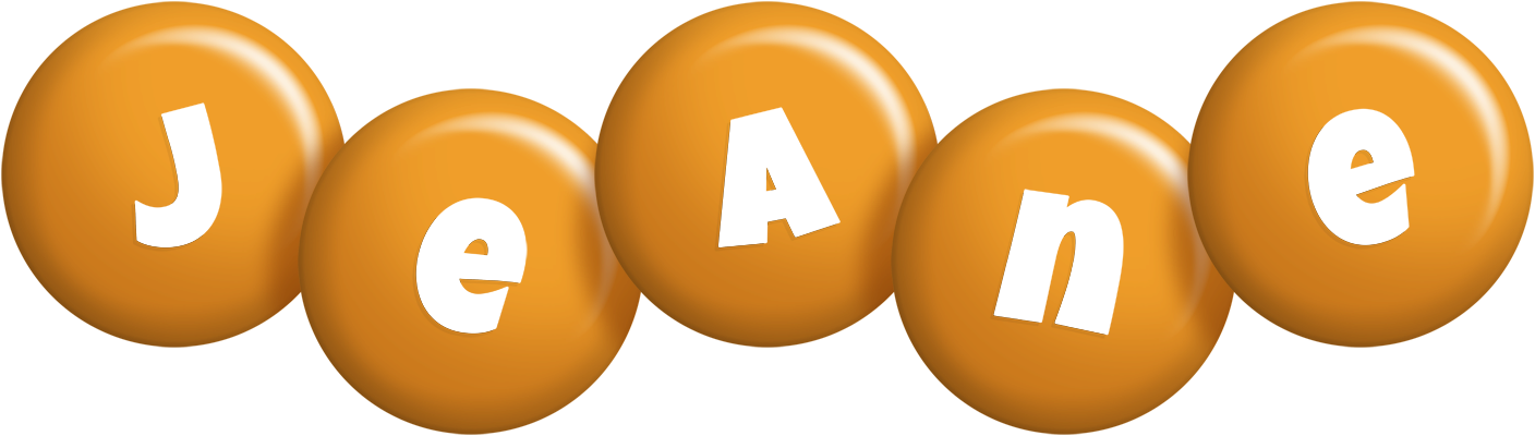 Jeane candy-orange logo