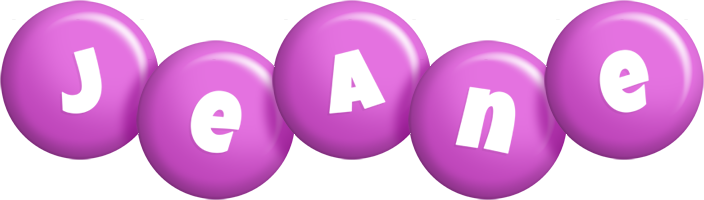 Jeane candy-purple logo