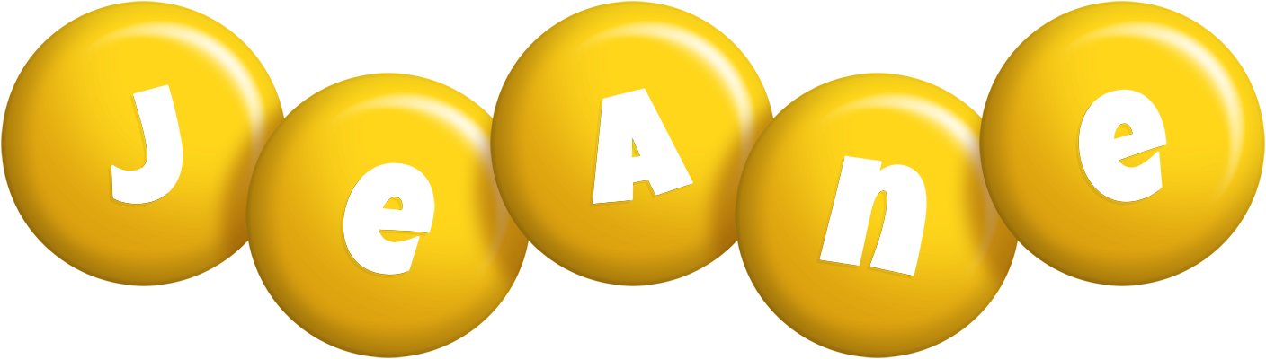 Jeane candy-yellow logo
