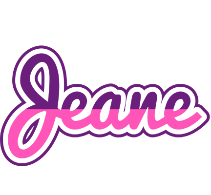 Jeane cheerful logo