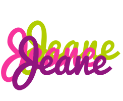 Jeane flowers logo