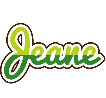 Jeane golfing logo