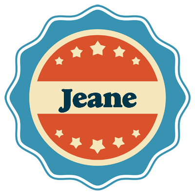 Jeane labels logo