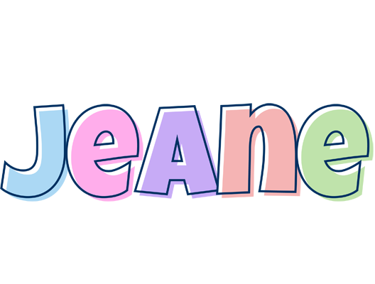 Jeane pastel logo