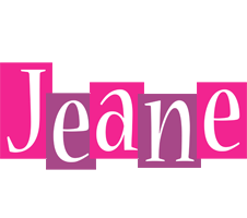 Jeane whine logo