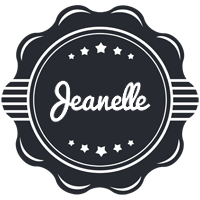 Jeanelle badge logo