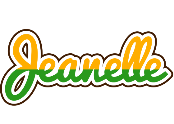 Jeanelle banana logo