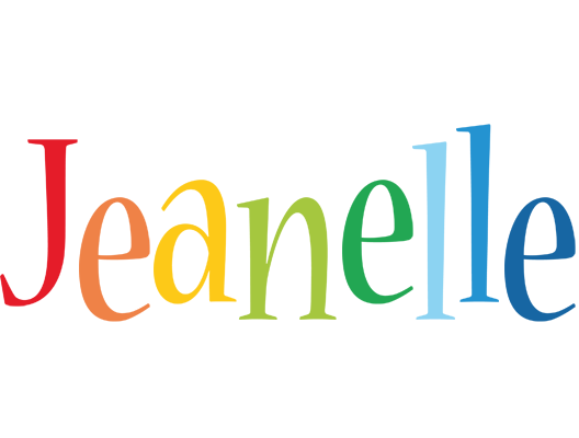 Jeanelle birthday logo