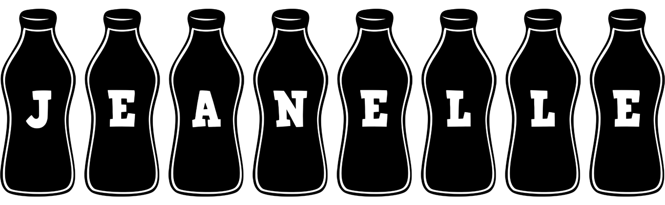 Jeanelle bottle logo