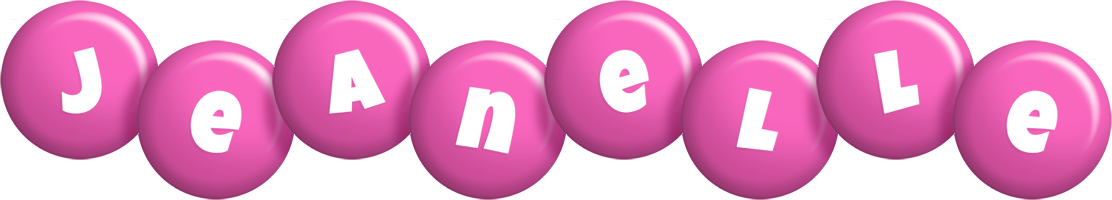 Jeanelle candy-pink logo