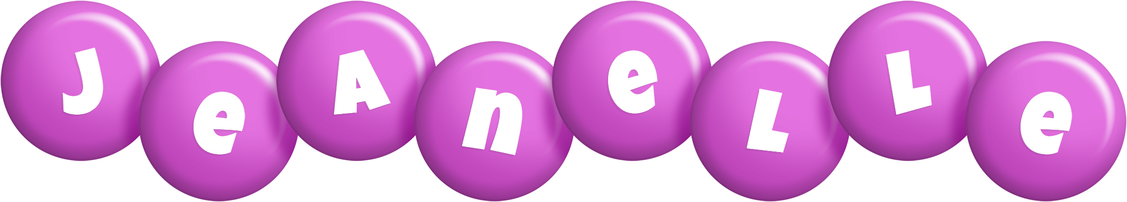 Jeanelle candy-purple logo