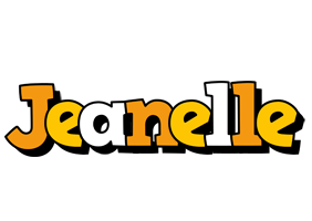 Jeanelle cartoon logo