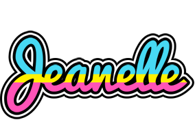 Jeanelle circus logo