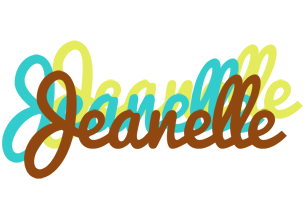 Jeanelle cupcake logo