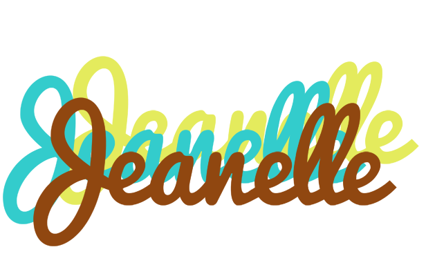 Jeanelle cupcake logo