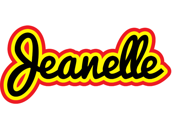 Jeanelle flaming logo