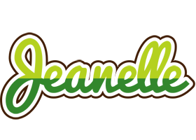 Jeanelle golfing logo