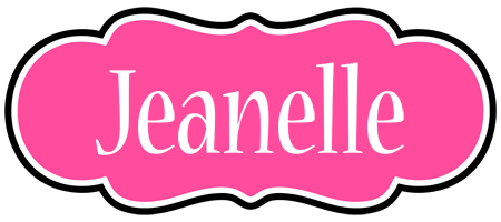 Jeanelle invitation logo