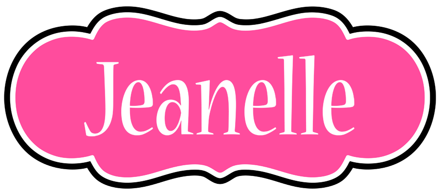 Jeanelle invitation logo