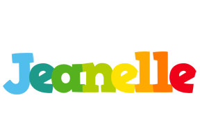 Jeanelle rainbows logo