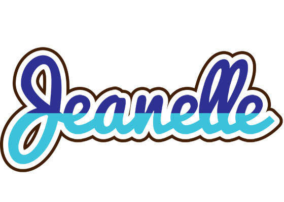 Jeanelle raining logo