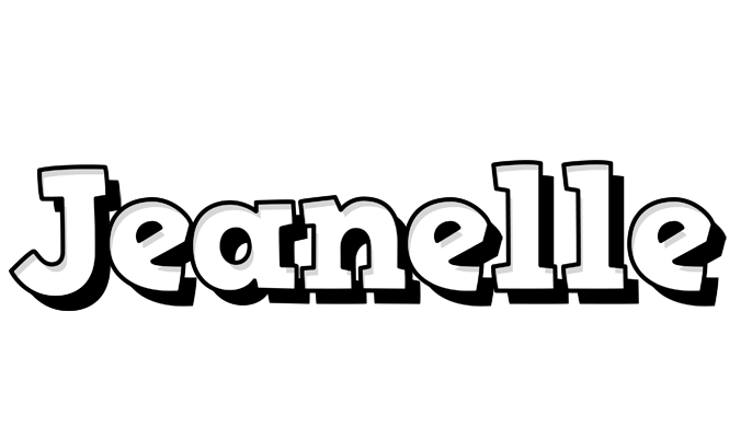 Jeanelle snowing logo
