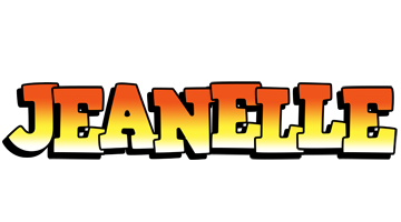 Jeanelle sunset logo