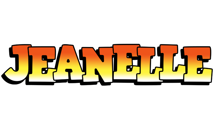 Jeanelle sunset logo