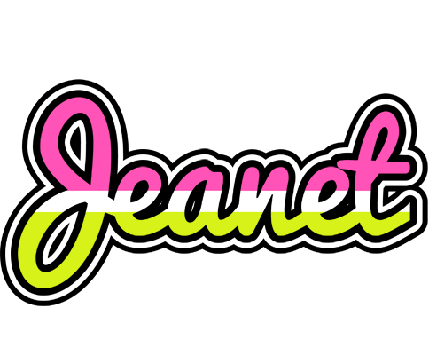 Jeanet candies logo