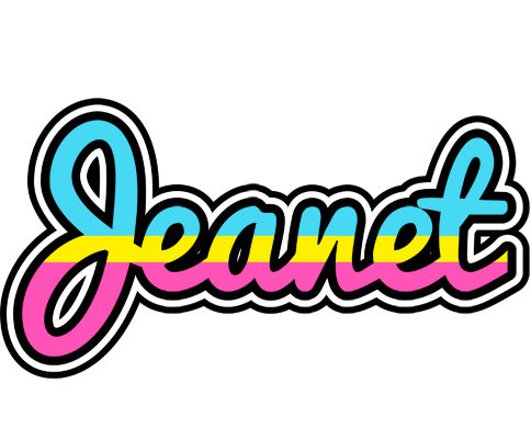 Jeanet circus logo