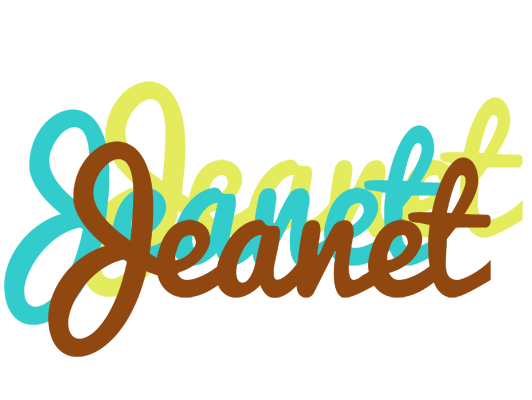 Jeanet cupcake logo