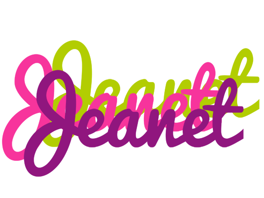 Jeanet flowers logo