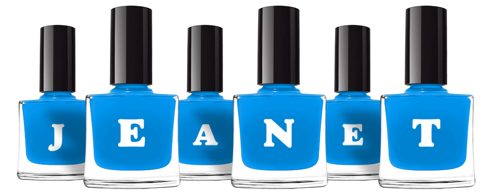 Jeanet glossy logo