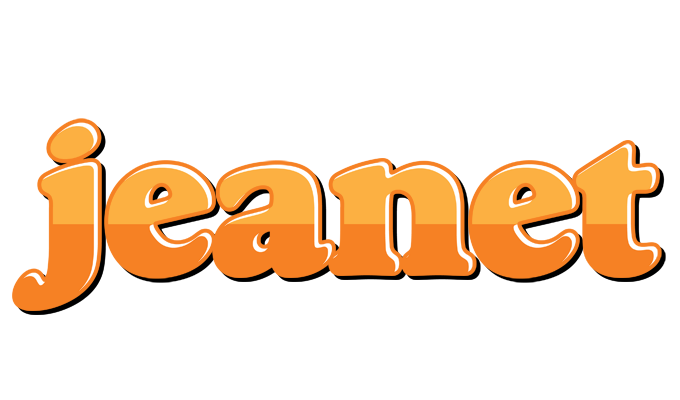 Jeanet orange logo