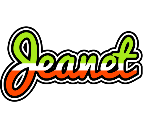 Jeanet superfun logo