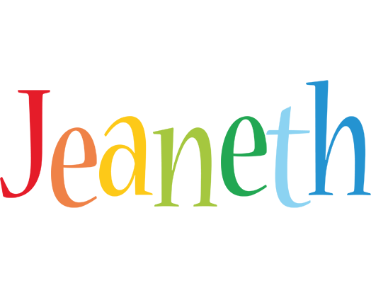 Jeaneth birthday logo