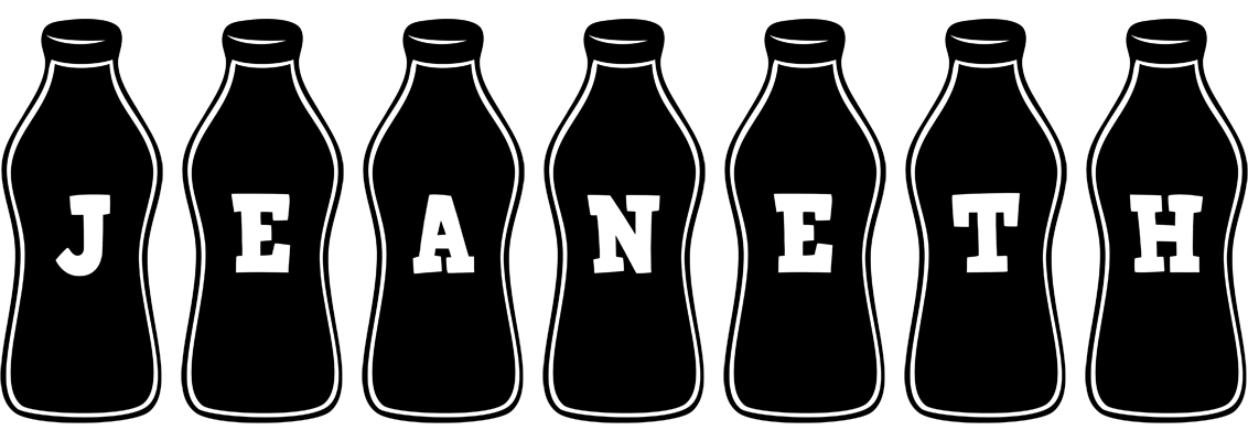 Jeaneth bottle logo
