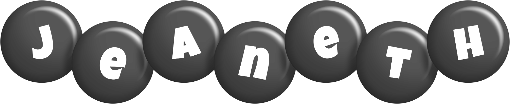 Jeaneth candy-black logo