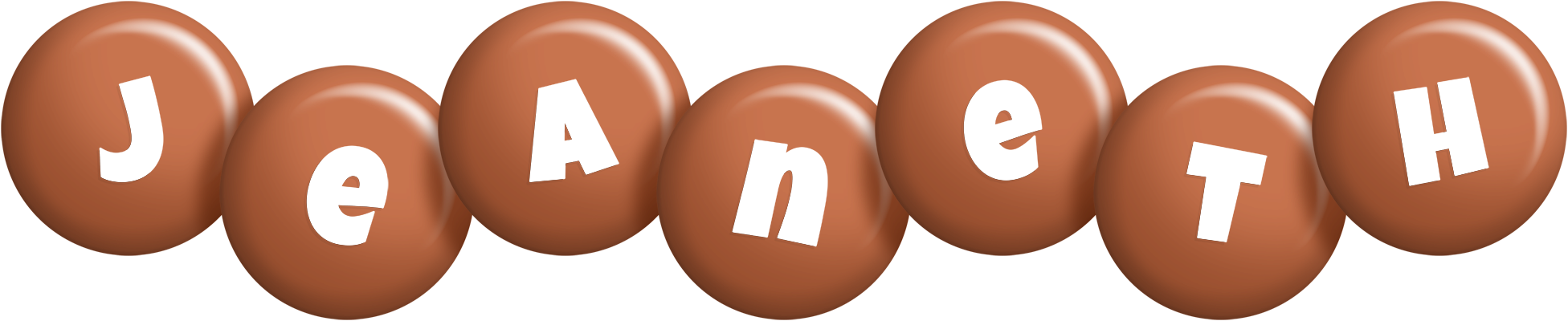 Jeaneth candy-brown logo