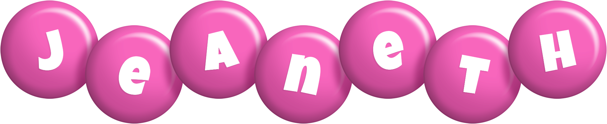 Jeaneth candy-pink logo